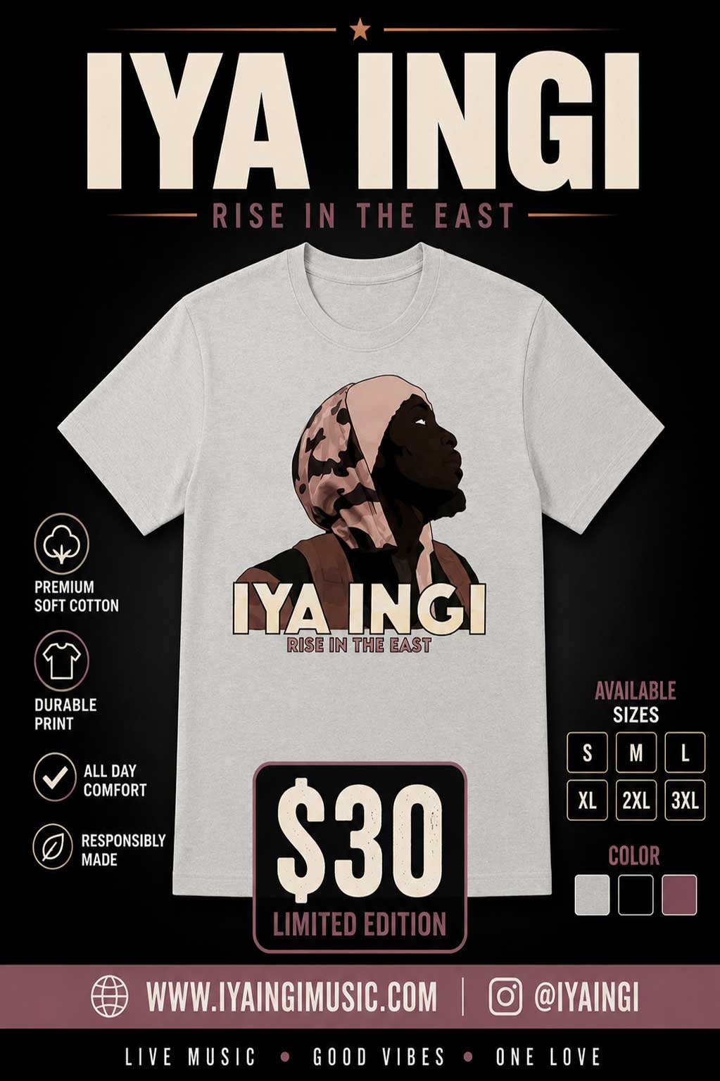 RiseintheEast Tshirt